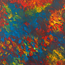 Fire oil on canvas painting from Todd Peterson's Passion Collection
